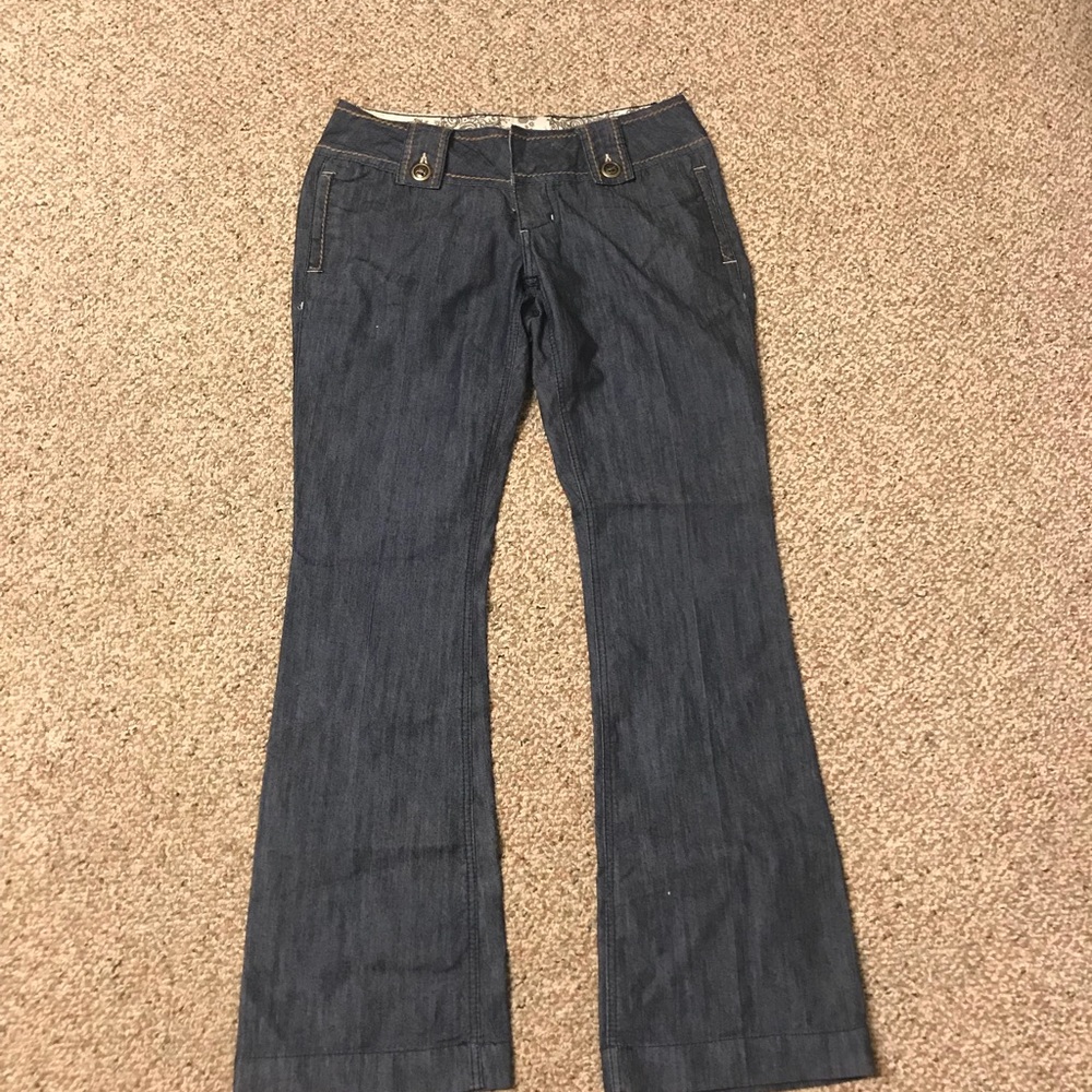 Blue jean trousers